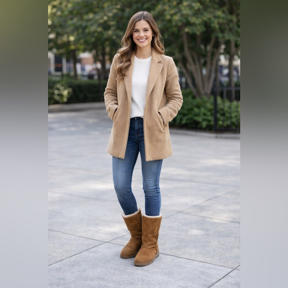 Ugg Australia Women's Classic Tall II Chestnut Shearling Lined Boots Size 7